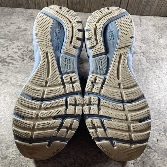 Brooks Womens Adrenaline GTS 23 1203811B493 Blue Running Shoes Sneakers Sz 11 B - Picture 8 of 10